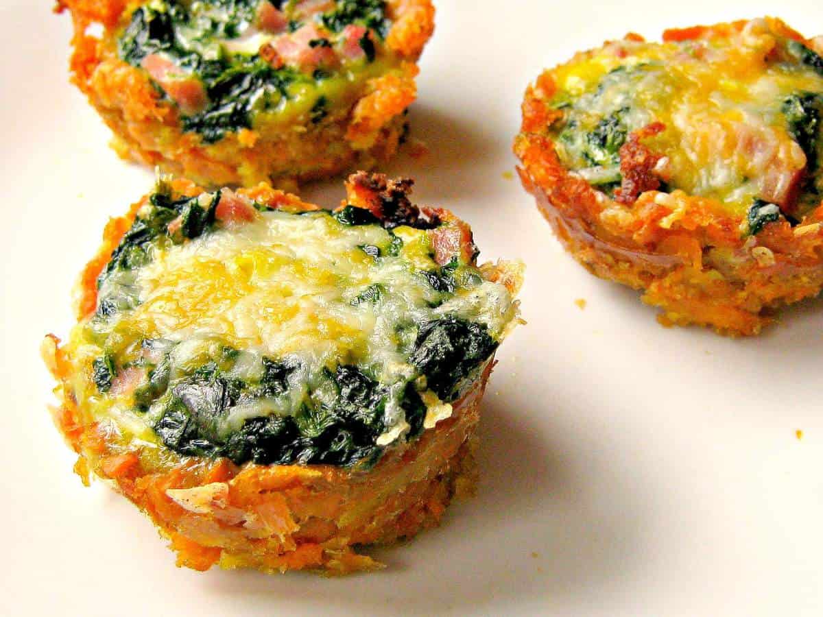 Sweet Potato Florentine Breakfast Cups EasyHealth Living