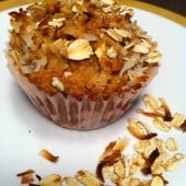 oat and flax muffin