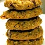 5 Grain Breakfast Power Cookies stack
