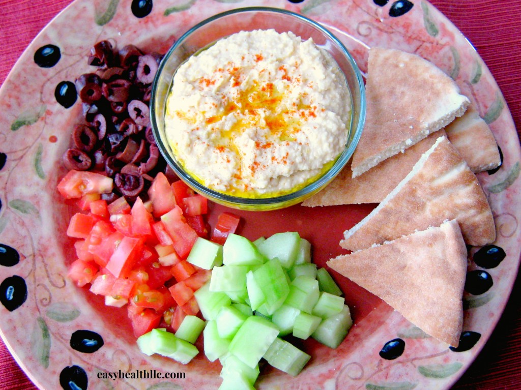 Hummus Snack Platter
