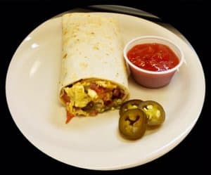 What does 20gm carb look like? Sausage,Ham & Egg Breakfast Burrito- 17gm carb , 2 tablespoon Salsa- 3gm carb