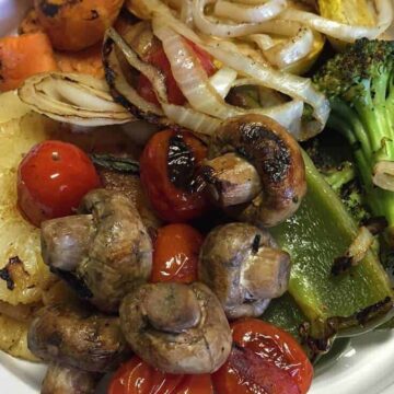 Grilled veggies are a delicious low-carb side dish.