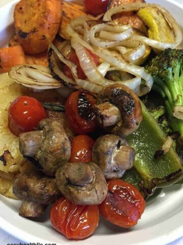 Grilled veggies are a delicious low-carb side dish.