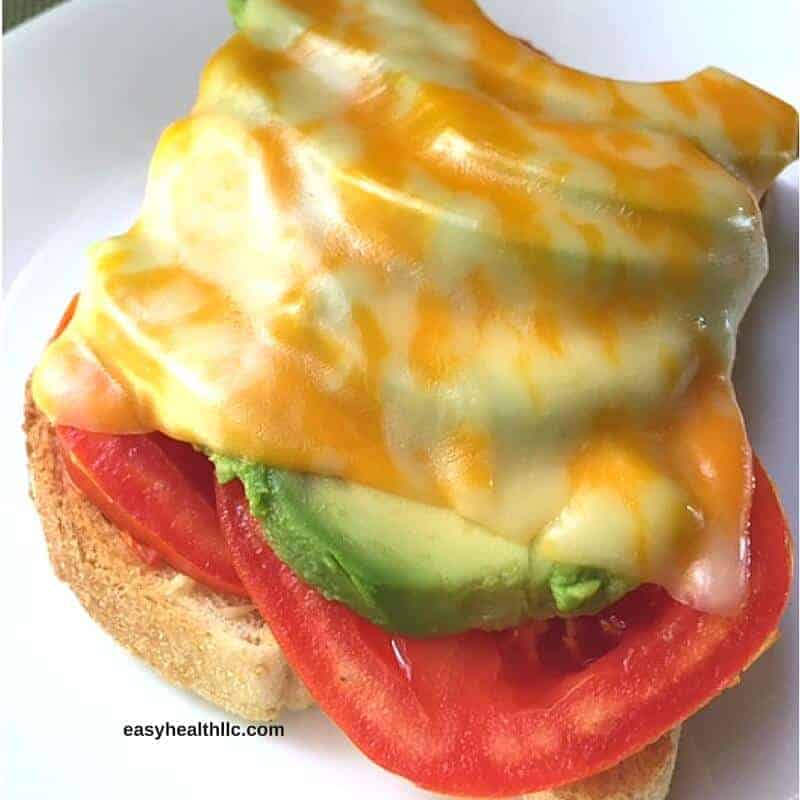 Avocado and Tomato Grilled Cheese