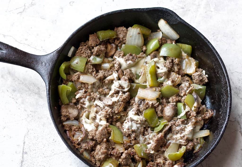 low carb philly cheesesteak