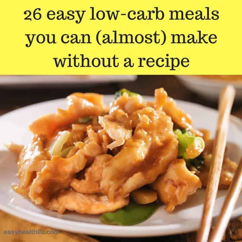  low-carb meals 