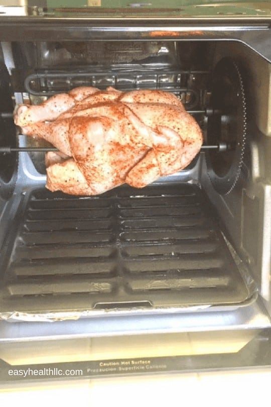 Rotisserie Chicken in Oven