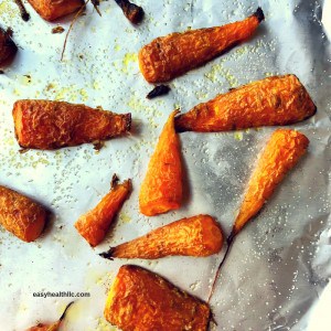roasted baby carrots