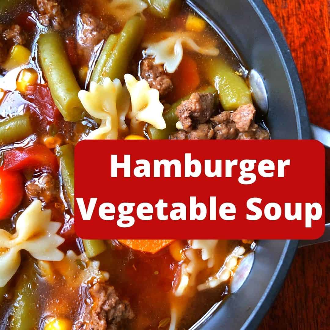 Hamburger Vegetable Soup EasyHealth Living