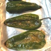 roasted poblanos peppers 