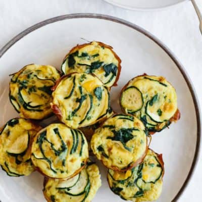 egg muffins on plate