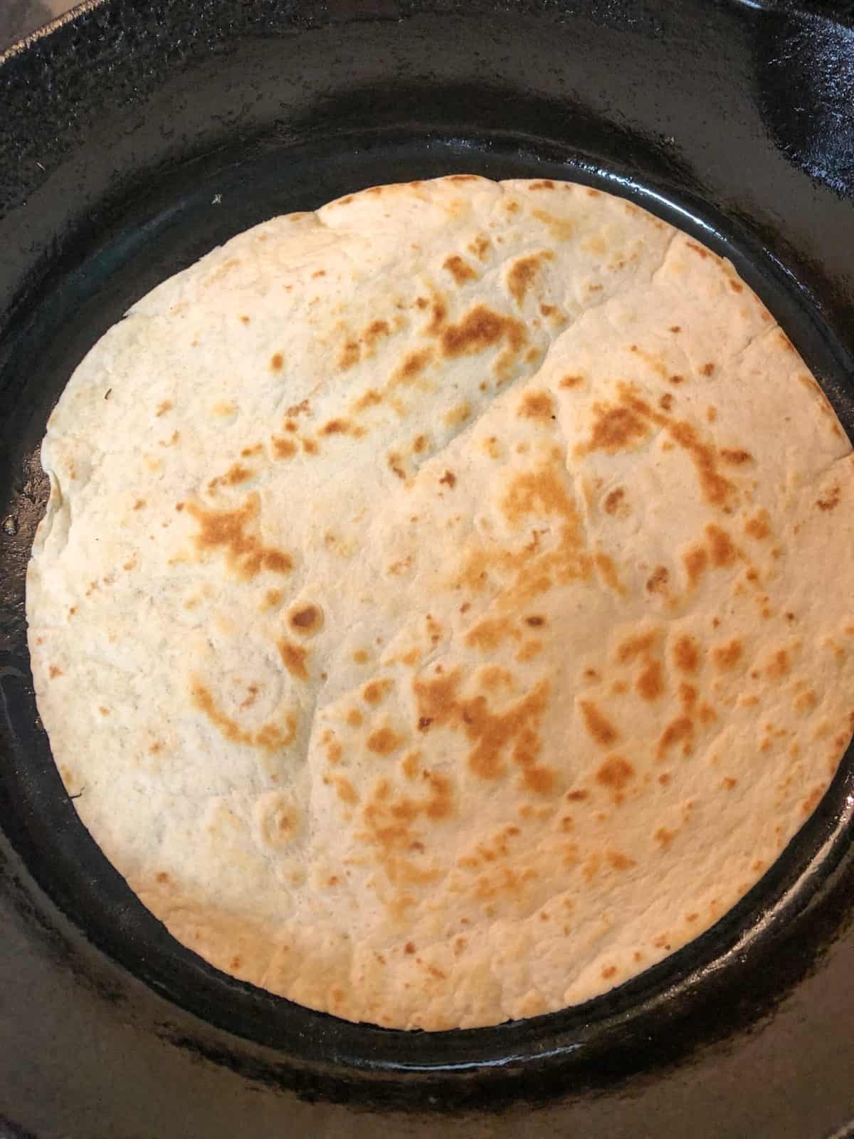 toasted tortilla
