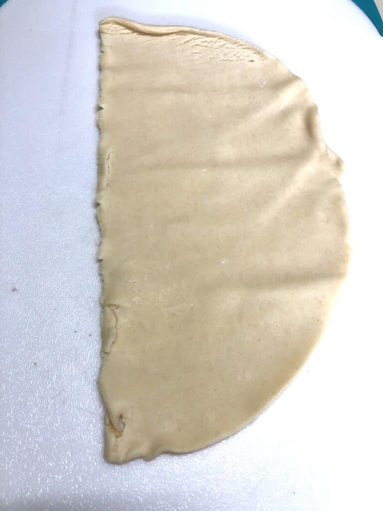 pie crust half