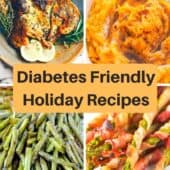 holiday foods with text