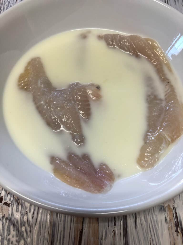 catfish filets in milk