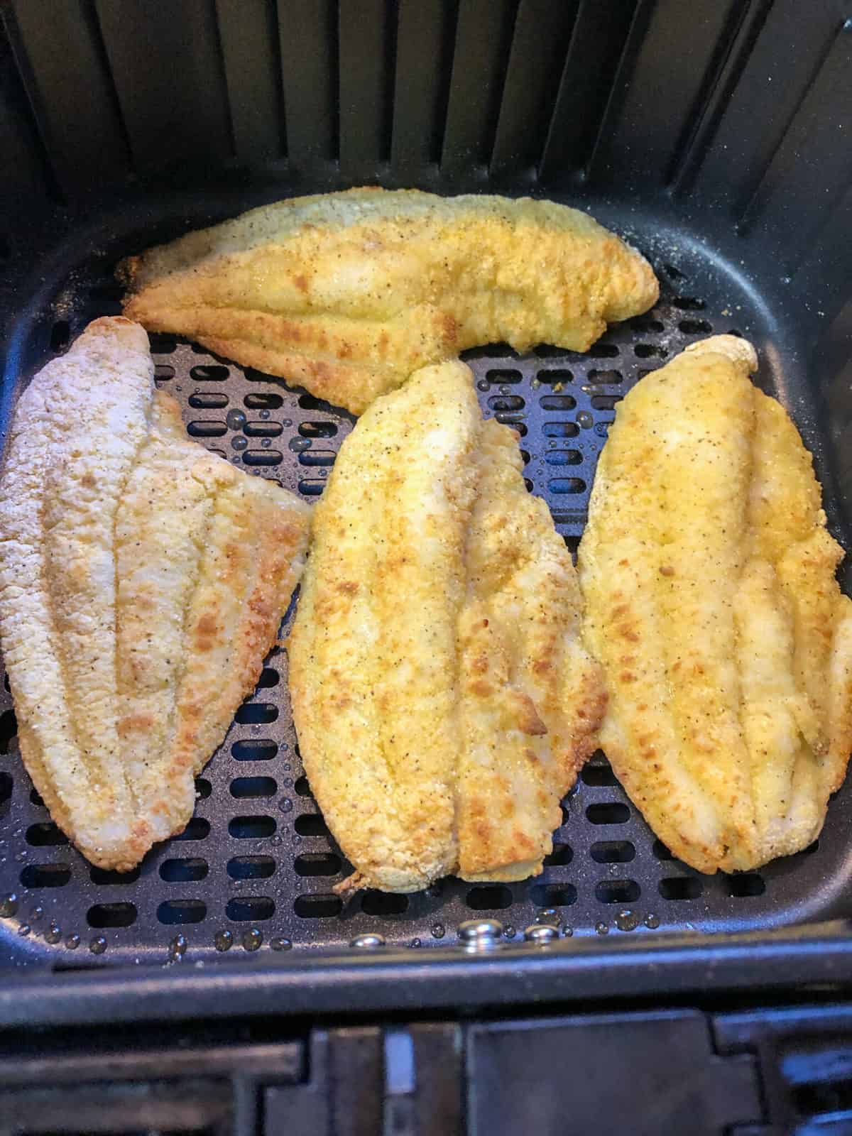 breaded catfish filets in air fryer