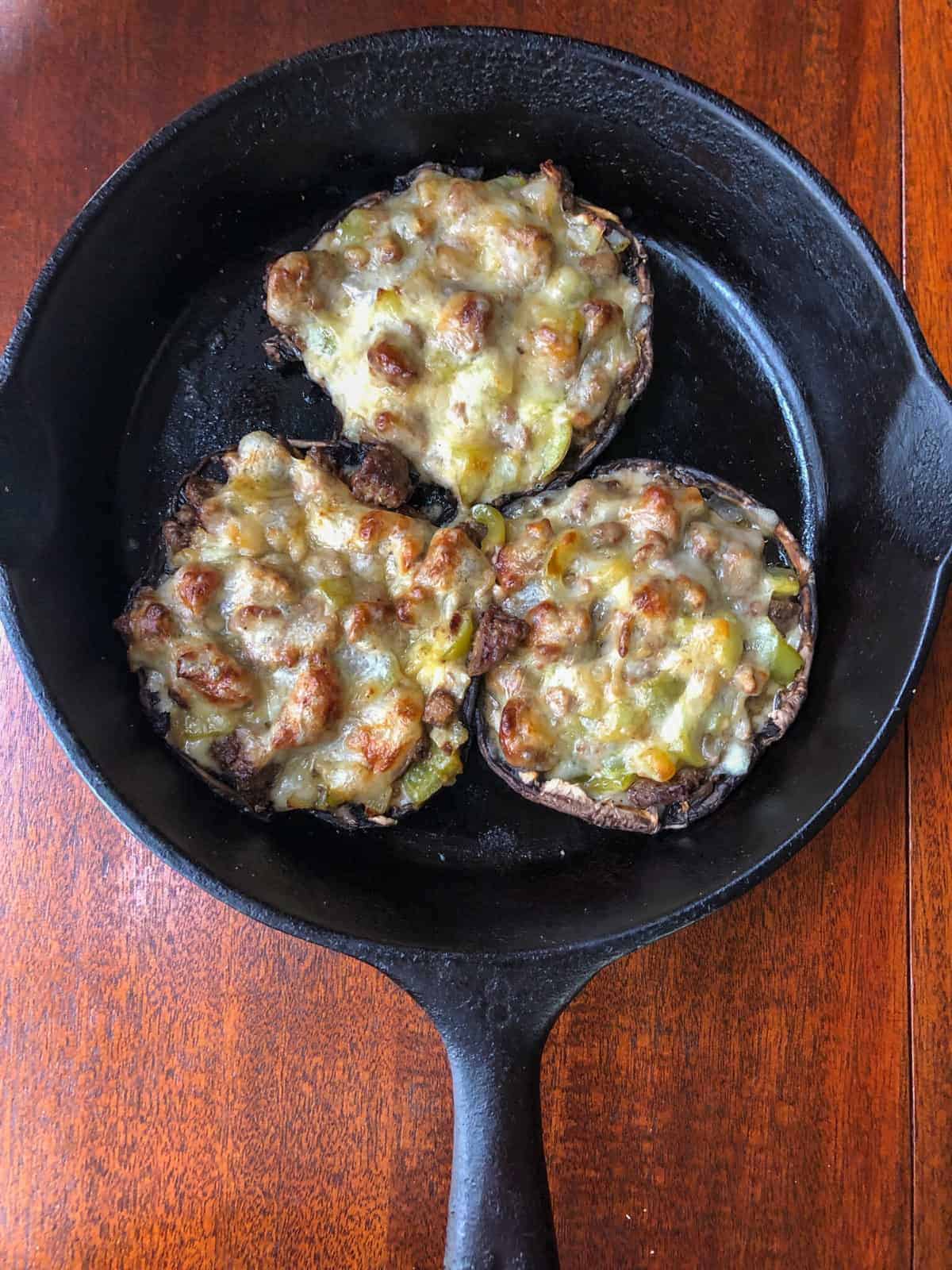 Low Carb Cheesesteak Stuffed Mushrooms EasyHealth Living