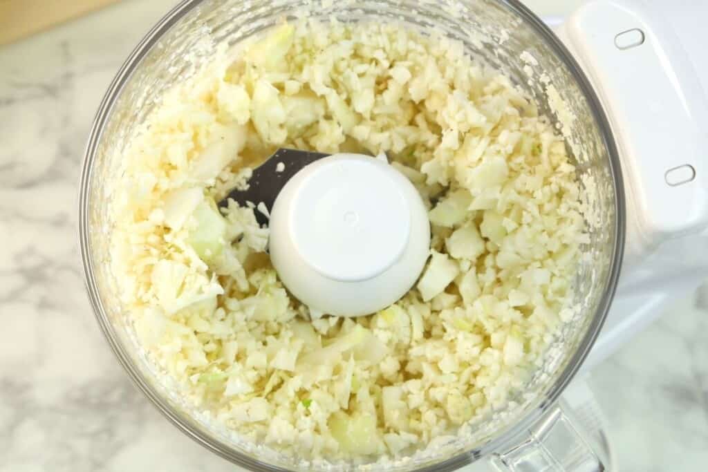 cauliflower in food processor