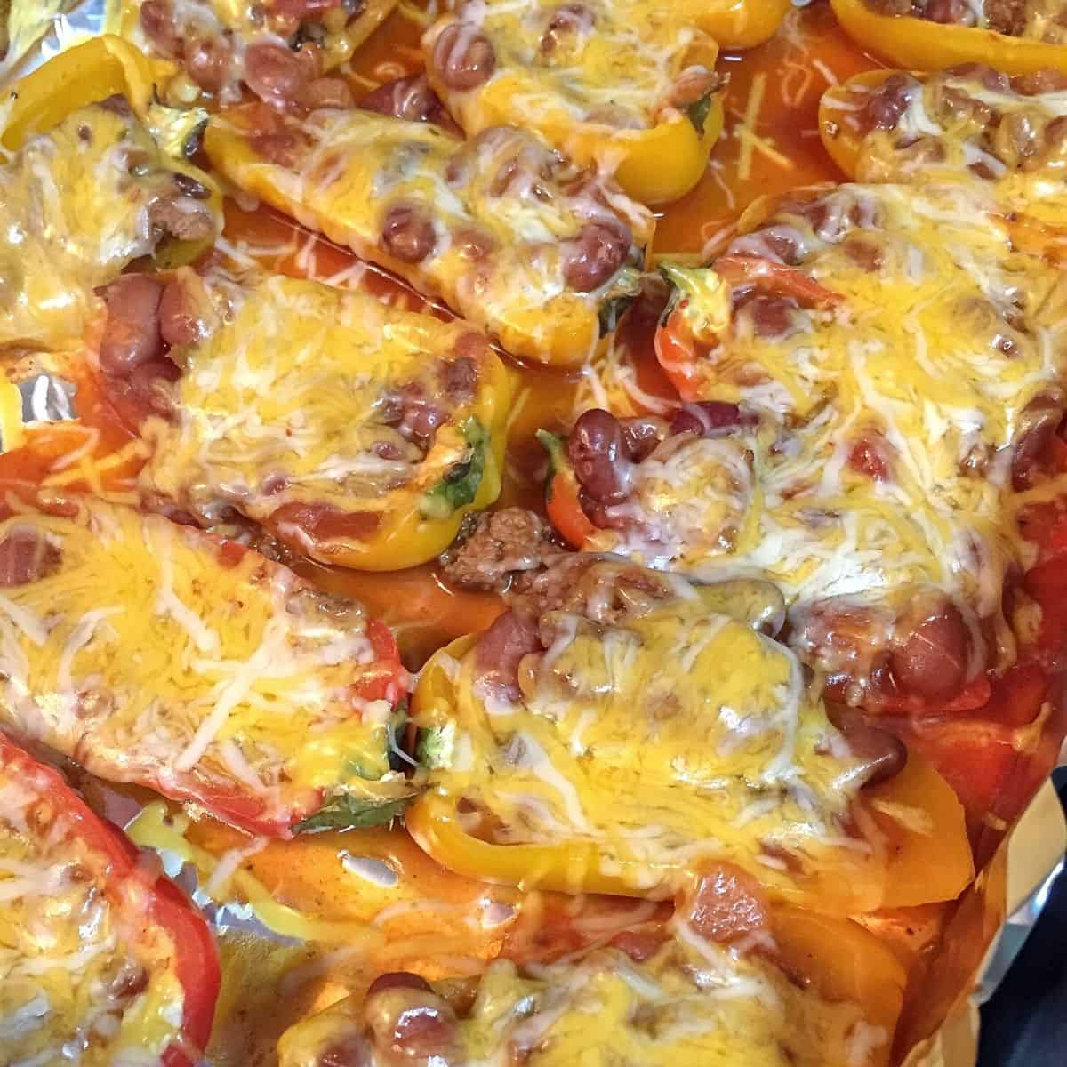 chili and cheese stuffed mini peppers 