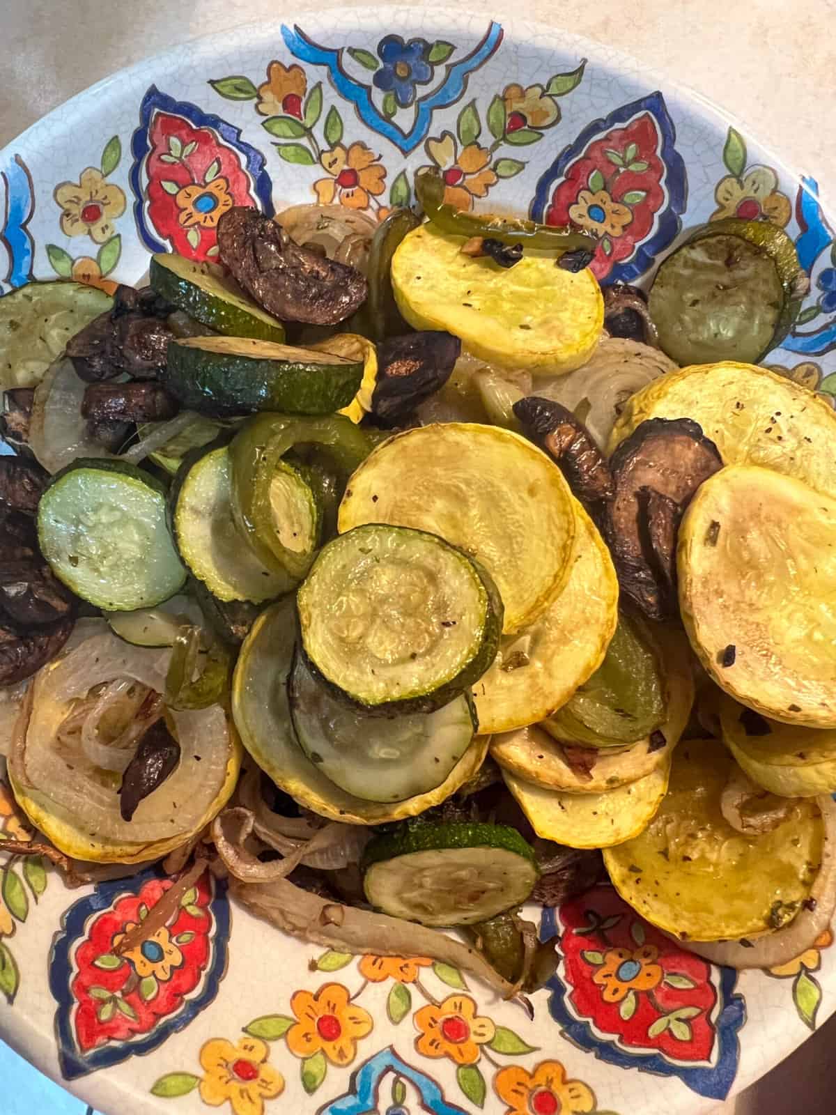 roasted veggies in bowl