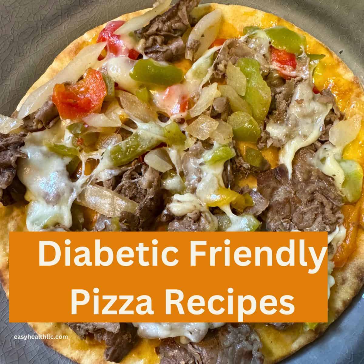 low carb pizza with graphic diabetic friendly pizza recipes